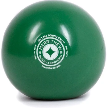 Тонизиращ топката (зелен), масажна топка за йога с тегло 3 кг/1,4 кг