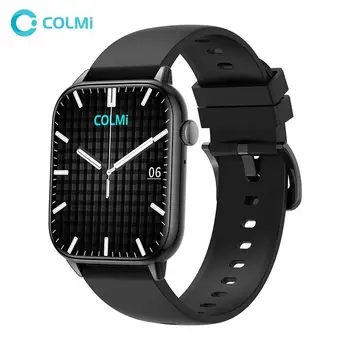 Умен часовник COLMI C60 с диагонал 1,9 инча, пълен екран на Bluetooth-а, Монитор на сърдечния ритъм, сън, 100 спортни модели, Умни часовници За мъже и жени