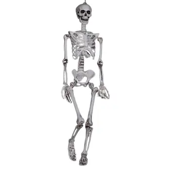 Фигурки скелети Реалистични Фалшиви кости на Скелета, С подвижни стави Ужасно декор за Хелоуин За парти в градината с духове