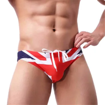 Флаг на Великобритания и САЩ, Мъжки Бански, Секси Бански-бикини, Мини-Бански и Младежки Бански За Момчета, Плажни Шорти 