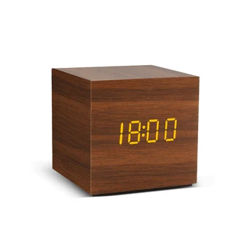 Цифрови дървени часовници с led подсветка и будилник с гласов контрол - идеалните часовници за съвременния начин на живот