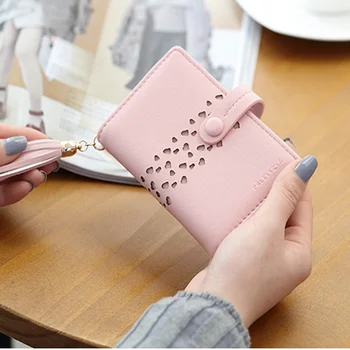 Чанта за карти, дамски куха къс ультратонкая мини чанта с щипка, проста чанта за банкови карти