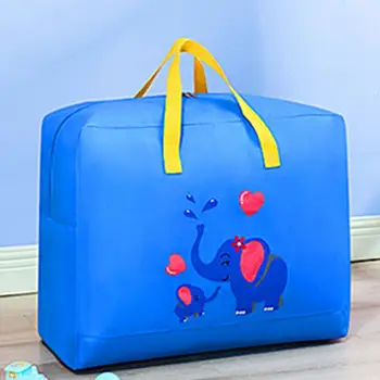 Чанта-тоут от плат Оксфорд, Водоустойчива чанта за съхранение, Дишащи ватиран чанта за съхранение, Трайни Организаторите за дома, за пътуване, дрехи