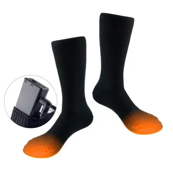 Чорапи с подгряване За мъже И жени, да пере чорапи с електрическо подгряване на батерии, Топло за краката, за зимен туризъм, къмпинг, Риболов