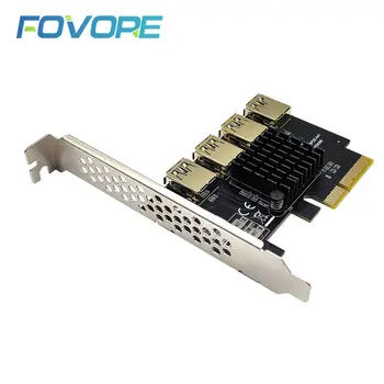 Ще Получите молниеносную пренос на данни с помощта на нашата карта PCIe Странично Card 10G PCIE 1-4 USB3.0 PCI-E X4-X16 Slot Multiplier Хъб Adapter
