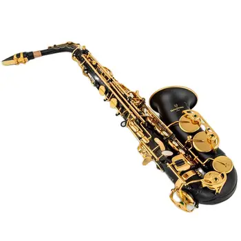 Япония A-992 Eb Алт саксофон, Лакиран Месинг Саксофон, Дървен духов инструмент с високо качество В наличност с аксесоари